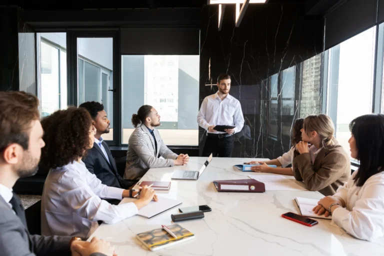 Reunión de empresa